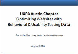 UXPA-Talk-Behavioral-And-Usability-Data-Craig-Tomlin-2-250x175